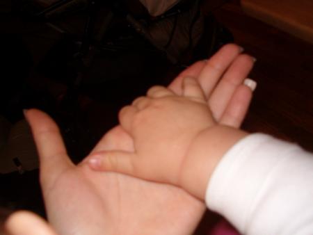 My little hand